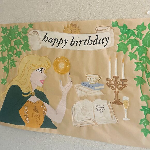 Taylor Swift- Evermore Birthday Banner - Picture 1 of 1